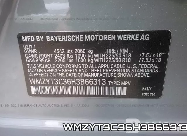 WMZYT3C36H3B66313 фото 10