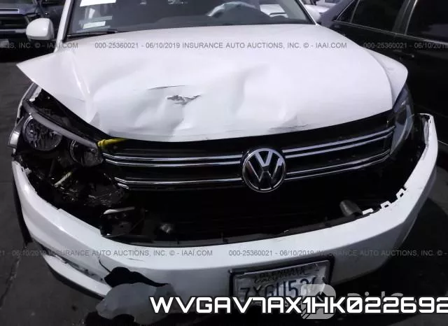 WVGAV7AX1HK022692 фото 7