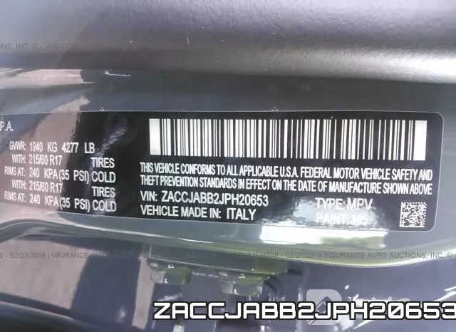 ZACCJABB2JPH20653 фото 10
