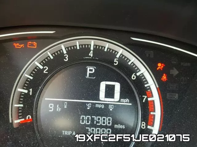 19XFC2F51JE021075 фото 8