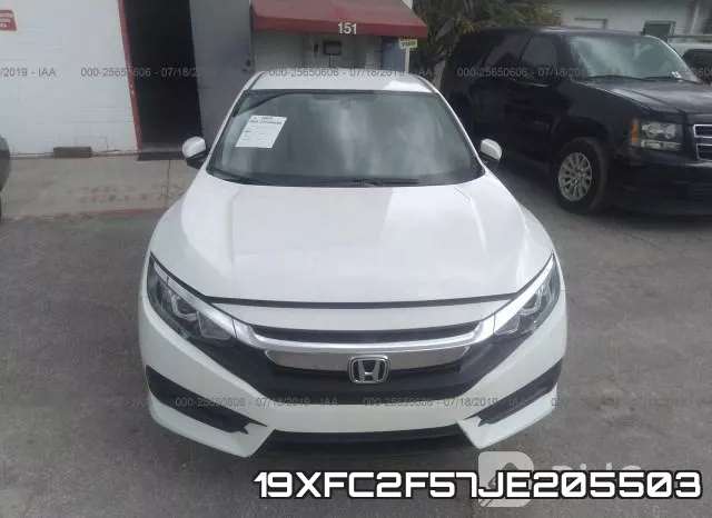 19XFC2F57JE205503 фото 7