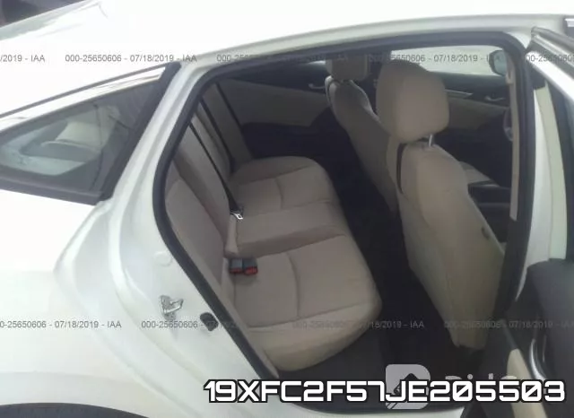 19XFC2F57JE205503 фото 9