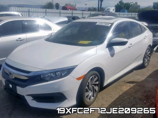 19XFC2F72JE209265 фото 3