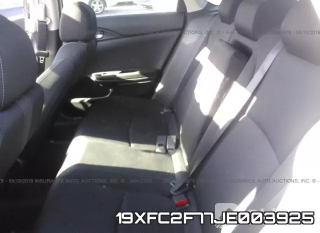 19XFC2F77JE003925 фото 9