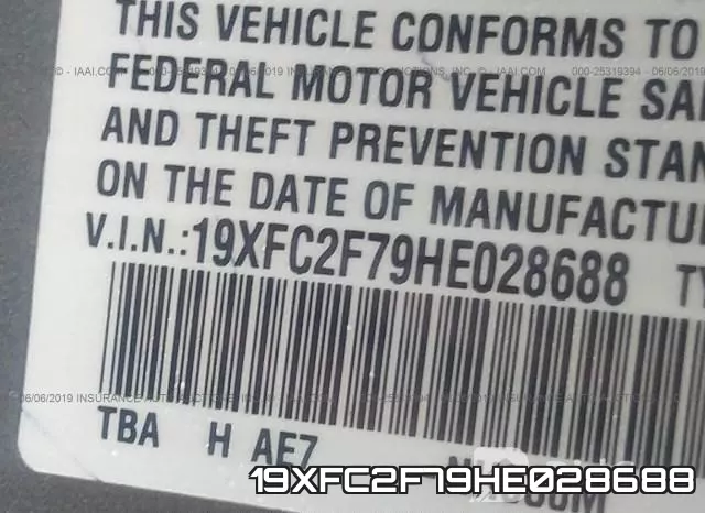 19XFC2F79HE028688 фото 10