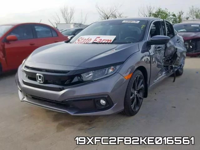 19XFC2F82KE016561 фото 3
