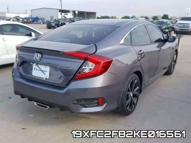 19XFC2F82KE016561 фото 5