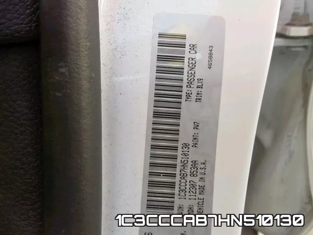 1C3CCCAB7HN510130 фото 2