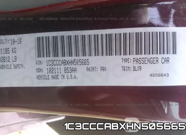 1C3CCCABXHN505665 фото 10