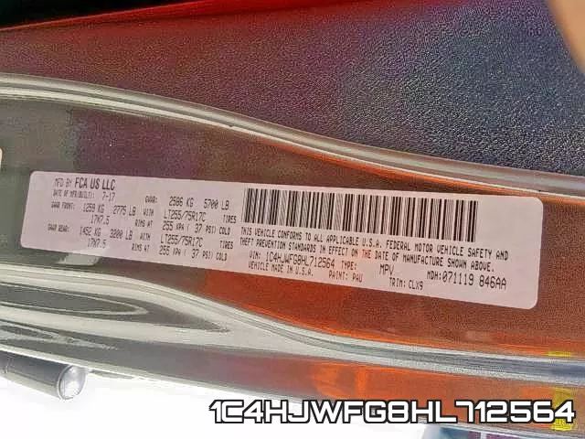 1C4HJWFG8HL712564 фото 2