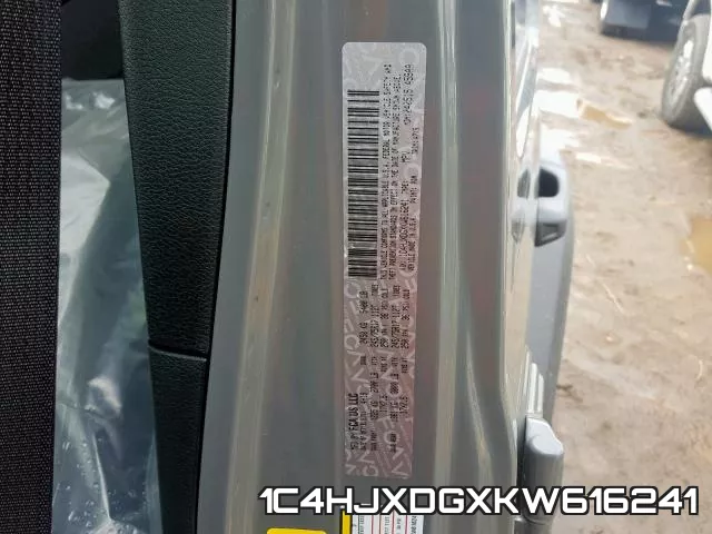 1C4HJXDGXKW616241 фото 2