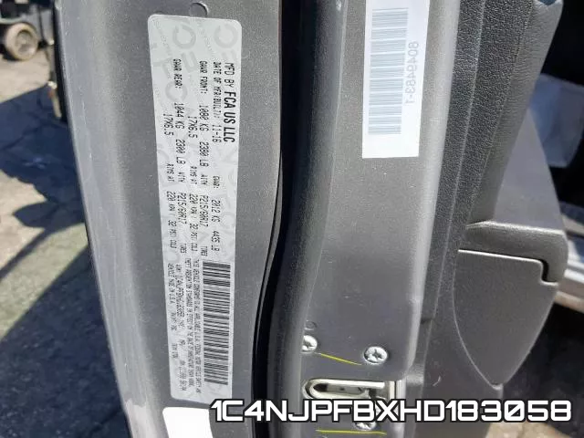 1C4NJPFBXHD183058 фото 2