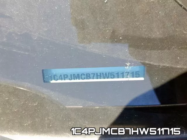1C4PJMCB7HW511715 фото 2