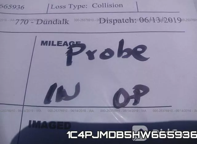 1C4PJMDB5HW665936 фото 8