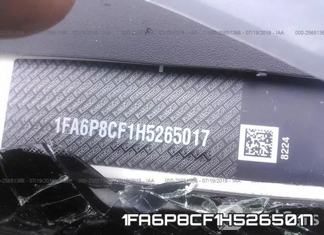 1FA6P8CF1H5265017 фото 10