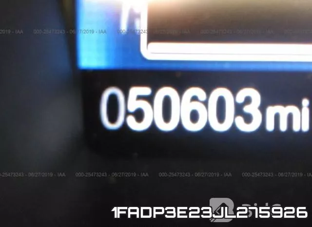 1FADP3E23JL275926 фото 8