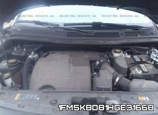 1FM5K8D81HGE31668 фото 2