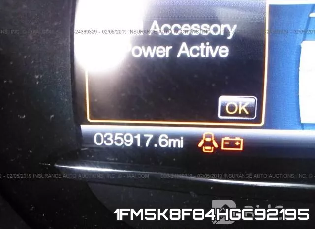 1FM5K8F84HGC92195 фото 8