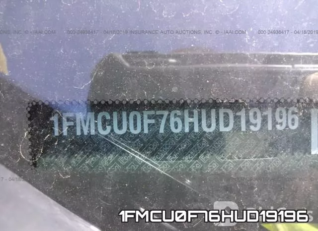 1FMCU0F76HUD19196 фото 10