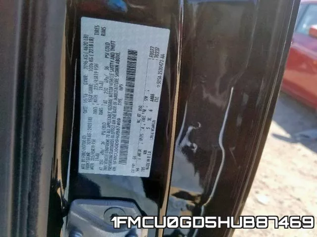 1FMCU0GD5HUB87469 фото 2