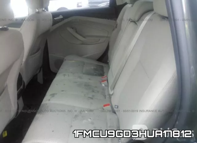 1FMCU9GD3HUA17812 фото 9