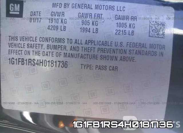 1G1FB1RS4H0181736 фото 10