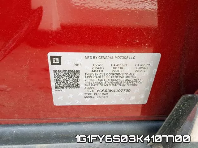 1G1FY6S03K4107700 фото 2
