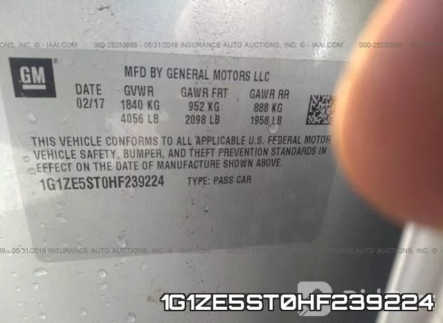 1G1ZE5ST0HF239224 фото 10