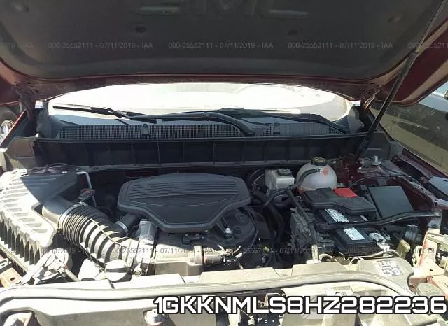 1GKKNMLS8HZ282236 фото 2