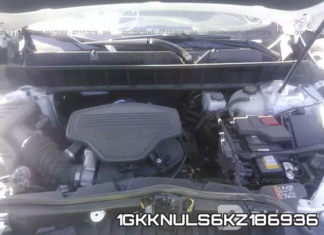 1GKKNULS6KZ186936 фото 2