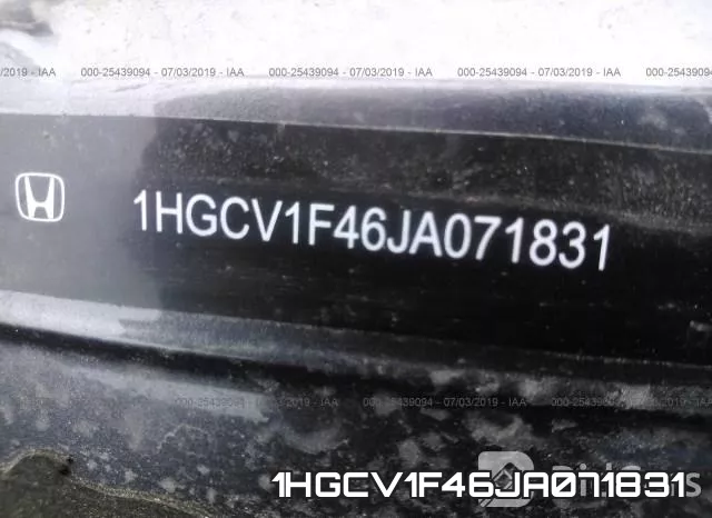 1HGCV1F46JA071831 фото 10