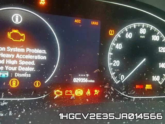 1HGCV2E35JA014566 фото 8