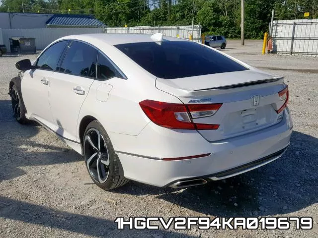 1HGCV2F94KA019679 фото 4