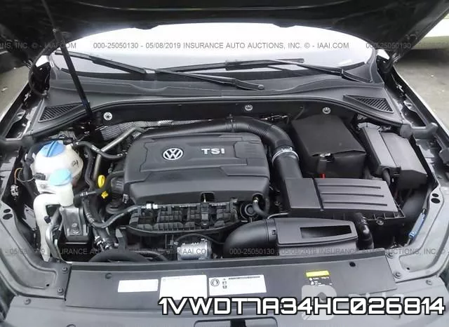 1VWDT7A34HC026814 фото 2
