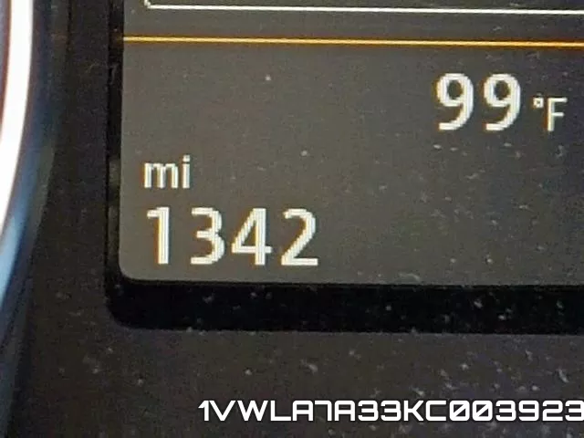 1VWLA7A33KC003923 фото 9