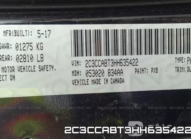 2C3CCABT3HH635422 фото 10