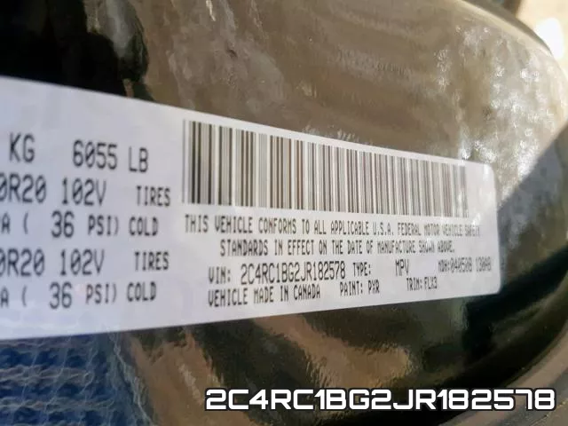 2C4RC1BG2JR182578 фото 2