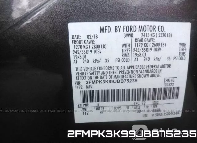2FMPK3K99JBB75235 фото 10