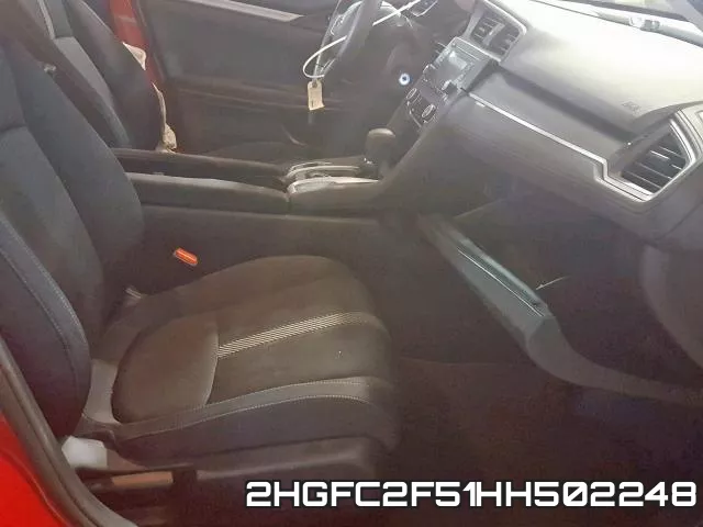 2HGFC2F51HH502248 фото 6