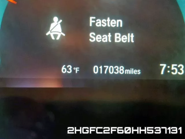 2HGFC2F60HH537131 фото 9