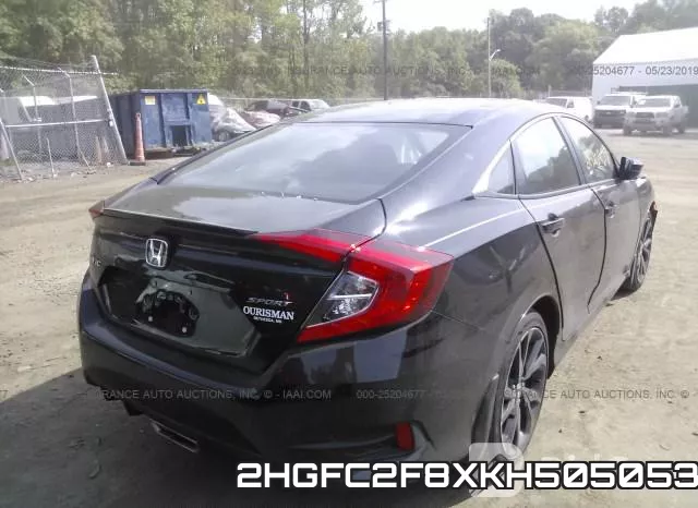2HGFC2F8XKH505053 фото 5