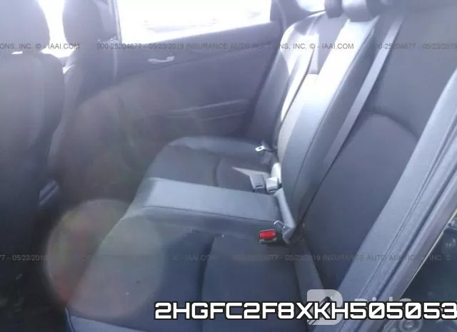 2HGFC2F8XKH505053 фото 9