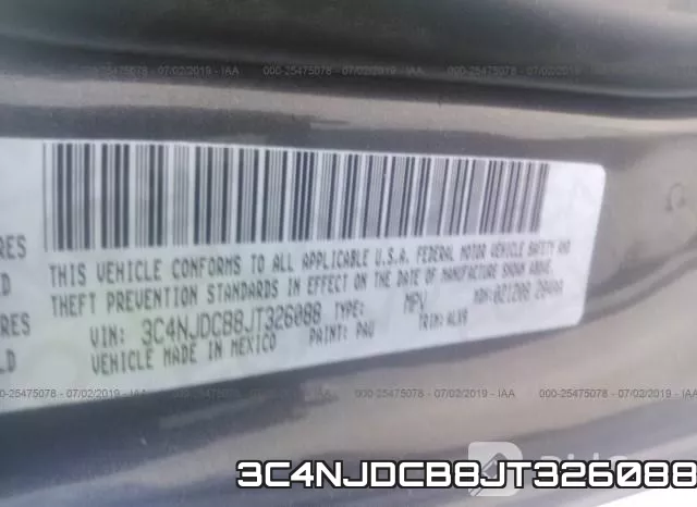 3C4NJDCB8JT326088 фото 10