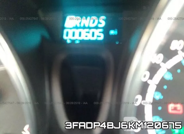3FADP4BJ6KM120675 фото 8