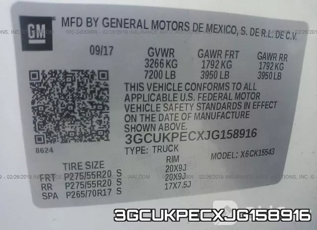 3GCUKPECXJG158916 фото 10