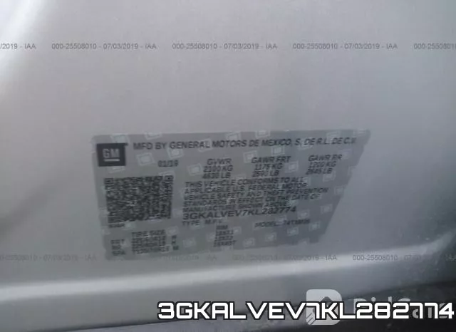 3GKALVEV7KL282774 фото 10