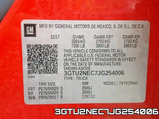 3GTU2NEC7JG254006 фото 2