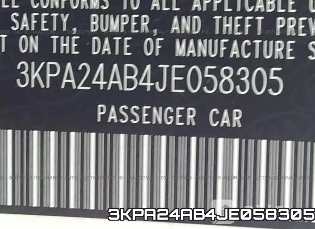 3KPA24AB4JE058305 фото 10