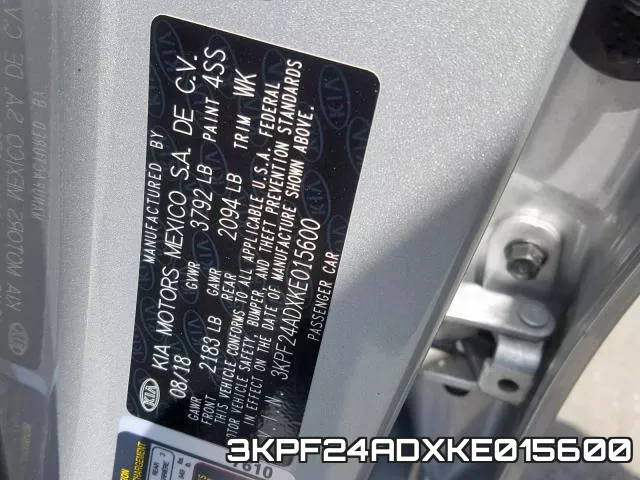 3KPF24ADXKE015600 фото 2