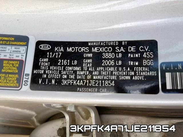3KPFK4A71JE211854 фото 2